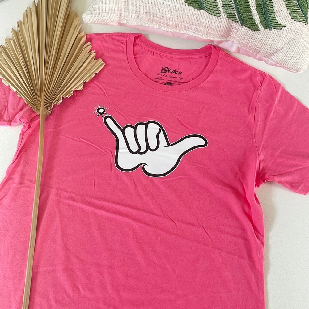 Hot Pink Shaka Tee